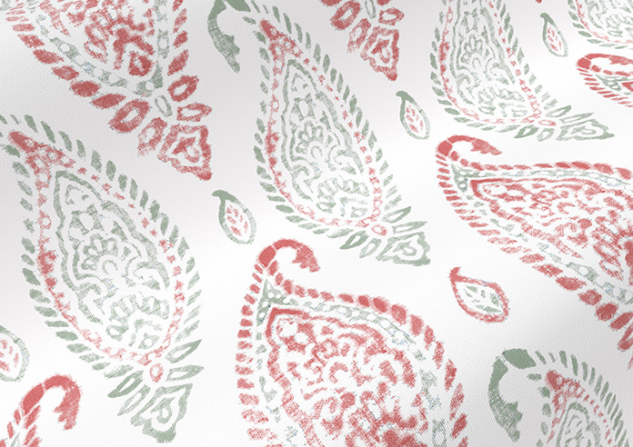 Wollerton, Emperor Red - Roller Blind - Image 4